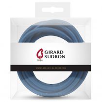 Câble textile rond 2 x 0.75mm² L.2m bleu canard