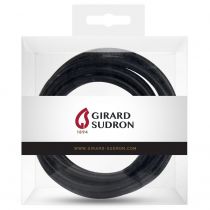 Câble PVC rond 2 x 0.75mm² L.2m noir
