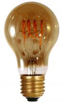 Standard A60 filament LED 4 loops 4W E26 160lm 2000K smokey dimmable