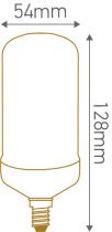 Mode multifonction LED 330° 5W E27 140lm 1300K dépoli