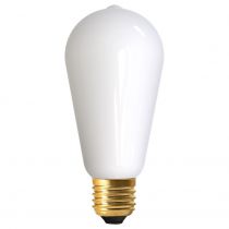 Edison ST64 filament LED 10W E27 2700K 1250lm opaline dimmable