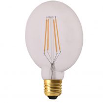 Ampoule plate G105 guirlande LED 6W E27 2700K 700lm claire dimmable (719100)