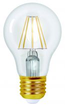 ECOWATTS - Standard A60 filament LED 8W E27 2700K 980lm claire