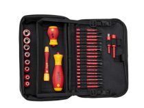 Wiha Tool Set Slimvario® Electric Mixed - 31 Pcs In Functional Bag (WH43465)