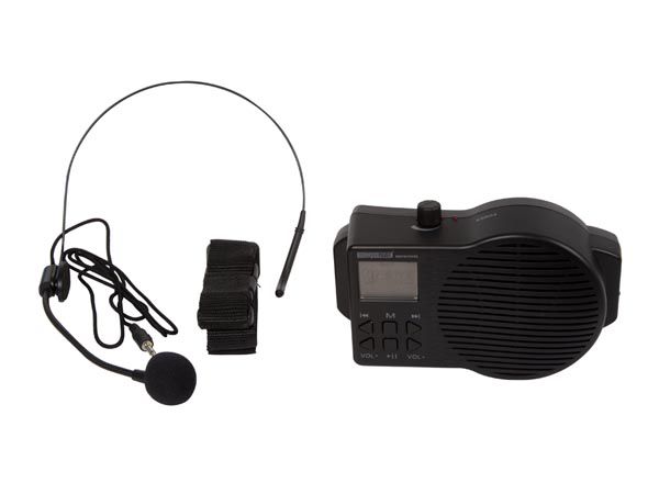 Hq power HQPA10002 - Amplificateur De Voix Portable Avec Usb/Sd Et Radio Fm
