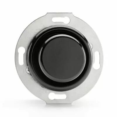 Variateur universel Led/halog�ne, Bakelite noire (100409)