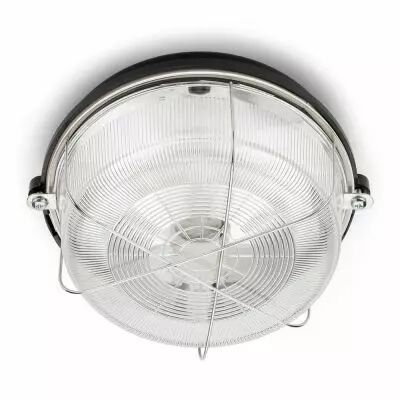 Lampe de sous-sol ronde en bak�lite (100499)