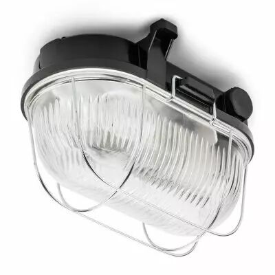 Lampe de sous-sol ovale en bak�lite grande (100501)