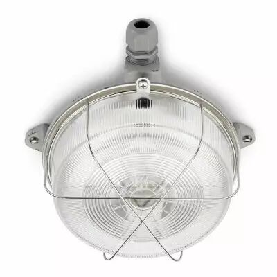 Lampe de sous-sol ronde en fonte (100502)