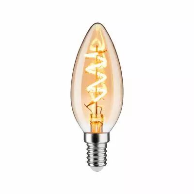 Ampoule LED Vintage bougie 150lm 4W 2500K dor� E14 230V (28948)