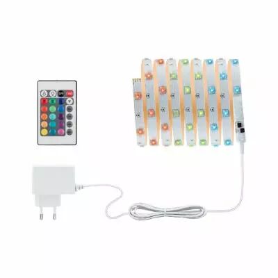 TIP LED Strip Set 3m RGB IP20 8W 230/24V Blanc (3984)