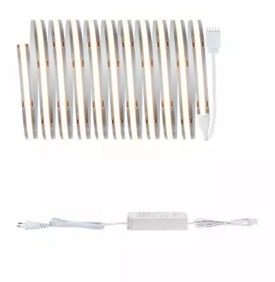 Kit de base MaxLED 500 3m Full-Line COB blanc chaud 2700K 19W 230/24V Argent Syn (71046)