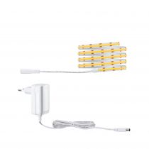 Kit de Strips COB SimpLED 1,5m Blc chaud 7W 230/12V DC Blanc Métal (78861)
