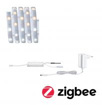 Kit de base MaxLED 250 1,5m Zigbee TunW Protect Cover IP44 8W 230/24V Argent (78868)