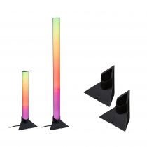 Kit Lightbar Base x2 vertical noir/alu/syn (78874)