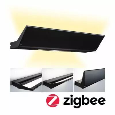 LM Ranva App ZB TunW LED 15 W Noir mat 230 V Alu (79507)