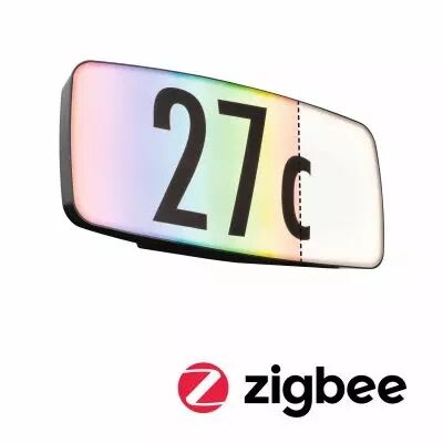 Applique ext�rieur 230V Sheera RGBW IP44 3000K 8W PIR ZB Num�ro de maison (94508)