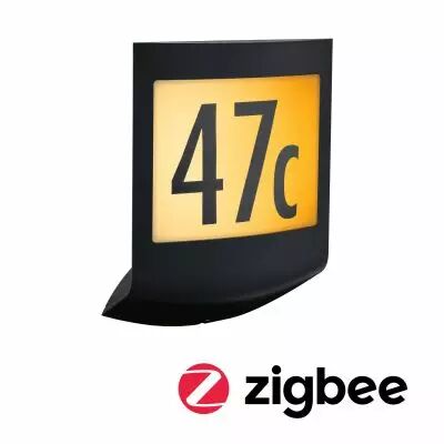Applique ext�rieur 230V Padea WarmDim IP44 2200-3000K 10W Sensor antharcite (94509)