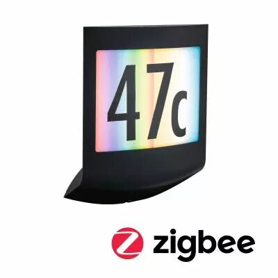 Applique ext�rieur 230V Padea RGBW IP44 RGBWK 10W Sensor anthracite (94513)