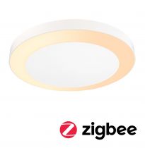 Circula plafond extérieur 230V ZB IP44 2200-3000K 10W Sensor Blanc (94527)