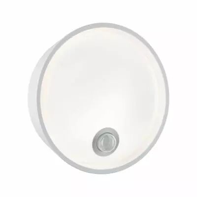 Applique murale d'ext�rieur Platomo blanche d�tecteur de mouv 230V IP44 3000K (94699)