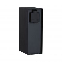 Colonne de prises Plug & Shine Rio IP44 anthracite Ext. 2*230 V 2*24 V (94700)