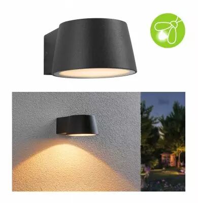 Applique ext�rieure 230 V Capea IP44 2200 K Alu Noir resp. insectes (94713)