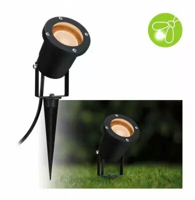 Garden Spot ext�rieur 230 V 2200 K resp. insectes GU10 M�tal noir (94731)