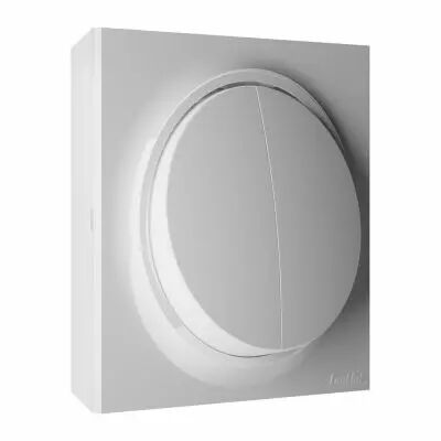 Double va-et-vient 10AX blanc monobloc de la collection Neo de Fontini (28302052)