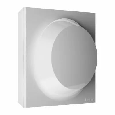 Bo�te de d�rivation blanche monobloc de la collection Neo de Fontini (28400052)