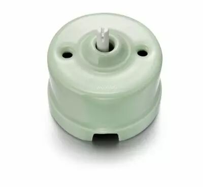 Va-et-vient en porcelaine avec passe-c�ble Vert ille de la collection Garby de Fontini (30308861)