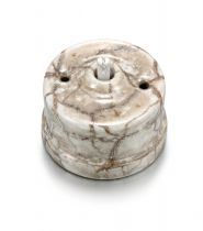 Bouton poussoir rotatif en porcelaine Reggia de la collection Garby de Fontini (30328151)