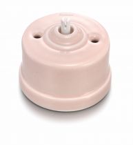 Bouton poussoir rotatif en porcelaine Camille de la collection Garby de Fontini (30328871)