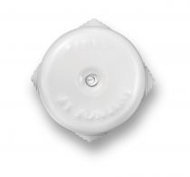 Boîtier de derivation en porcelaine blanche Ø118mm de la collection Garby de Fontini (30401172)