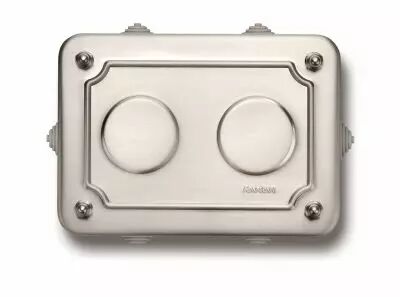 Bo�te saillie 2 elements nickel de la collection Garby de Fontini (30402512)