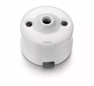 Sortie de c�bles en porcelaine blanche de la collection Garby de Fontini (30927172)
