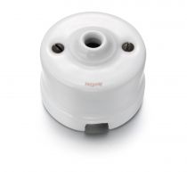 Sortie de câbles en porcelaine blanche de la collection Garby de Fontini (30927172)