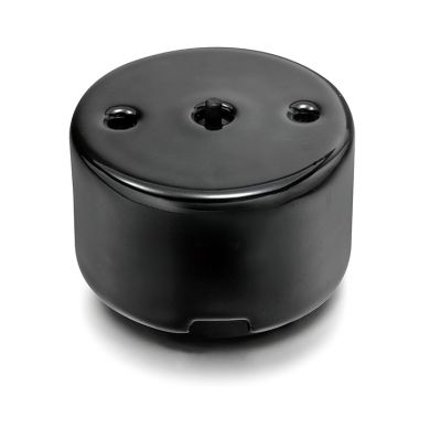 Poussoir rotatif porcelaine noire de la collection Do de Fontini (33328271)