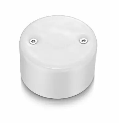 Couvercle aveugle m�tal chrome porcelaine blanche de la collection Do de Fontini (33656112)