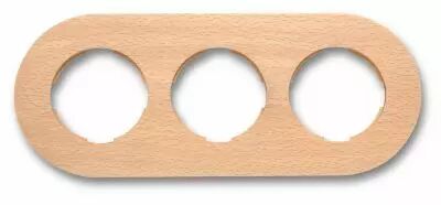 Plaque 3 postes h�tre naturel de la collection Do de Fontini (33803812)