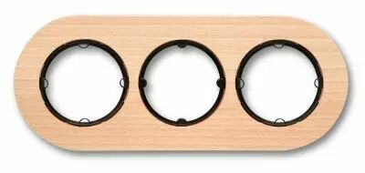 Plaque 3 postes h�tre naturel de la collection Do low de Fontini (34803812)
