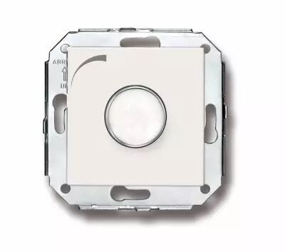 Variateur universel chrome brillante blanc de la collection F37 de Fontini (37330262)