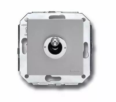 Poussoir manette chrome brillante m�tallis� de la collection F37 de Fontini (67312612)