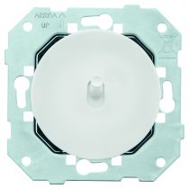 Interrupteur volets roulants 10AX-250V~ à levier  blanc glossy - Collection DOM de Fontini (853H8051)