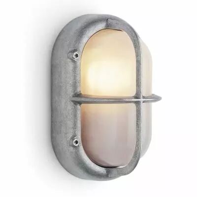 Applique r�tro en aluminium ovale