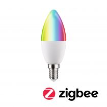 Ampoule LED E14 Filament Zigbee 5W RGBW 470lm 2200-6500K gradable