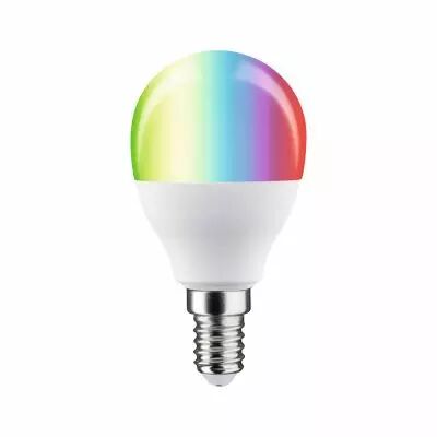 Ampoule LED E14 Sph�rique Zigbee 5W RGBW 470lm 2200-6500K gradable