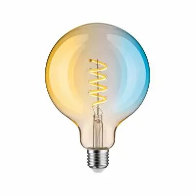 Ampoule LED E27 Filament globe125 Zigbee 7,5W Tunable White 600lm 2200-5500K or