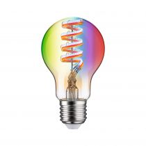 Ampoule LED E27 Filament Standard Zigbee 6,3W RGBW 470lm 2200-6500K or