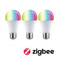 Ampoule LED E27 Standard Zigbee 11W x3 RGBW 1055lm 2200-6500K gradable